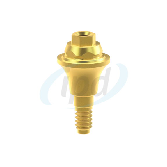 Tiesus Multiunit abatmentas. Tinka Straumann® BLX TorcFit™