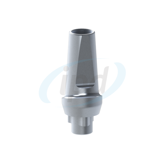 Tiesus Titaninis Abatmentas su varžteliu. Tinka Nobel Biocare® Replace Select® / Tri-Lobe